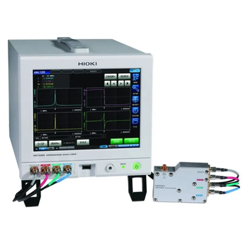 Hioki IM7580 [IM7581-01] Measurement Frequency Impedance Analyzer, 100kHz to 300MHz w/ 1m Connection Cable