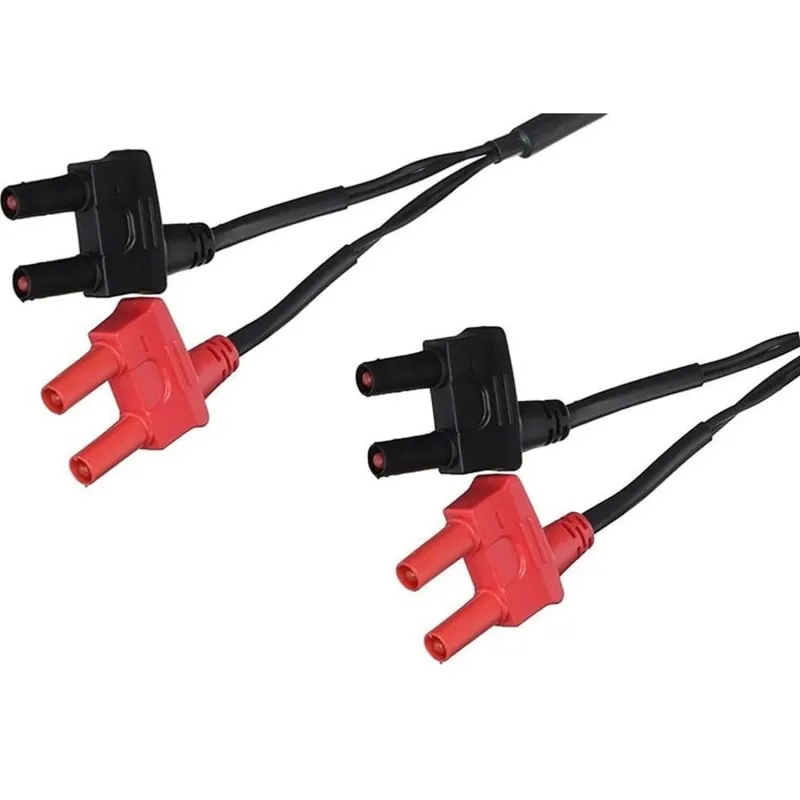 Hioki L2108 [L2108] Connection Cable, 4-Terminal Banana, 2.76 ft.