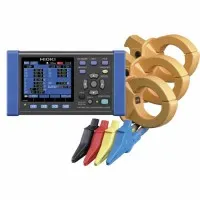 Hioki PW3360 [PW3360-21-01/100] Clamp-on Power Logger Kit with Harmonic Analysis and (100 A) CT9660 Clamps