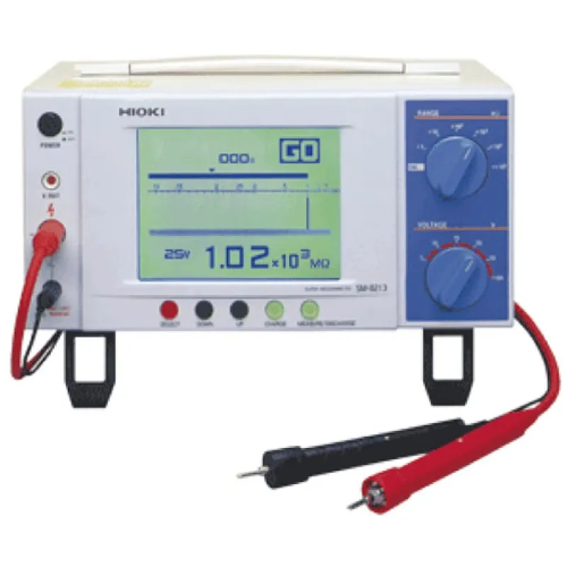 Hioki SM-8215 50V-1000V DC Super Megohmmeter