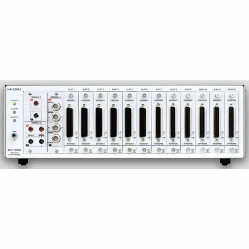 Hioki SW1002 [SW1002] Switch Mainframe for Quick Multi-Channel Battery Testing, 12 Slots