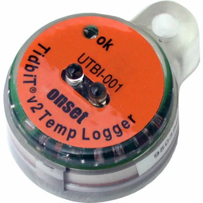 Onset HOBO UTBI-001 [UTBI-001] TidbiT v2 Freshwater/Saltwater Water Temperature Data Logger