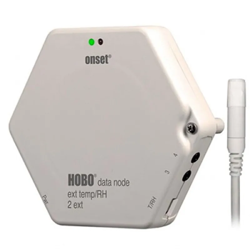Onset HOBO ZW-007 [ZW-007] 2-Channel (External) Temperature/Relative Humidity (RH) Data Node