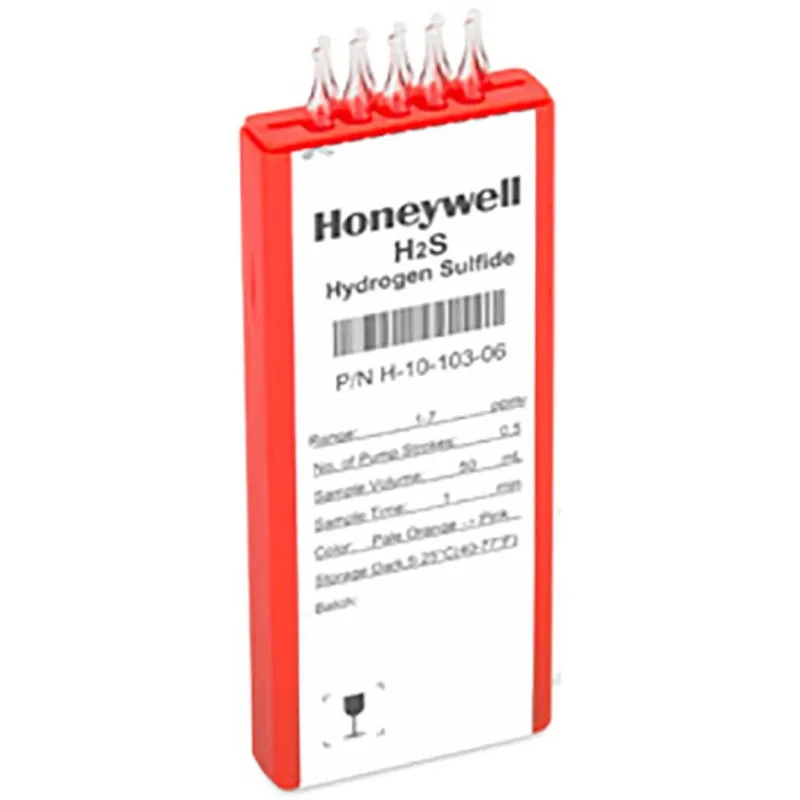Honeywell H-10-103-06 Hydrogen Sulfide (H2S), 1 - 7 ppmv Tubes (10/Box)