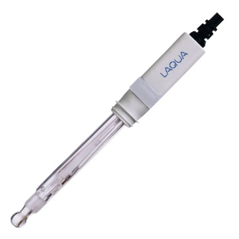 Horiba LAQUA 6367-10D [3014079136] Combination pH Electrode, for High Accuracy PH Measurement, Glass Body