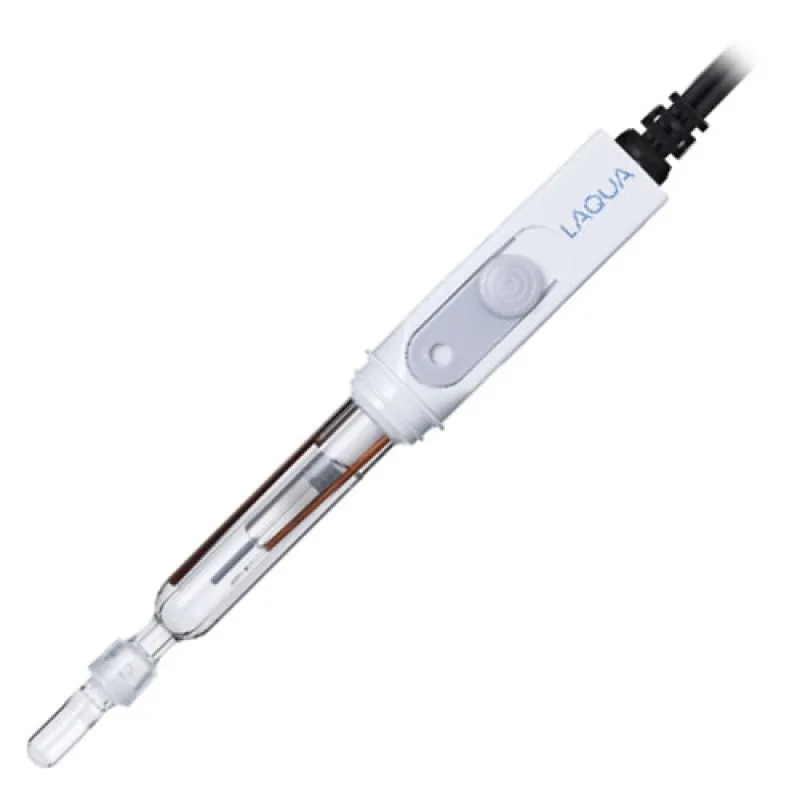 Horiba LAQUA 9681S-10D [3200585463] 3-in-1 Sleeve ToupH Electrode, for Viscous & Non-aqueous Samples, Glass Body