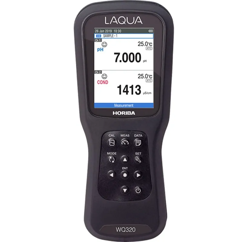 Horiba LAQUA WQ-320-K [3200832606] Dual Channel Handheld pH / Conductivity Meter
