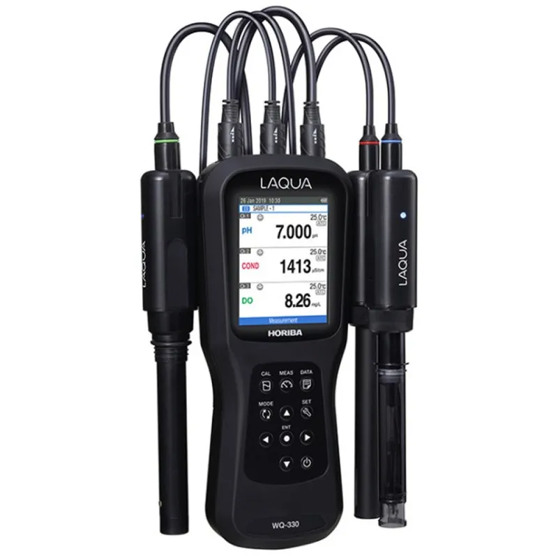 Horiba LAQUA WQ-330-K [3200832607] Triple Channel Handheld pH/DO/Conductivity Meter