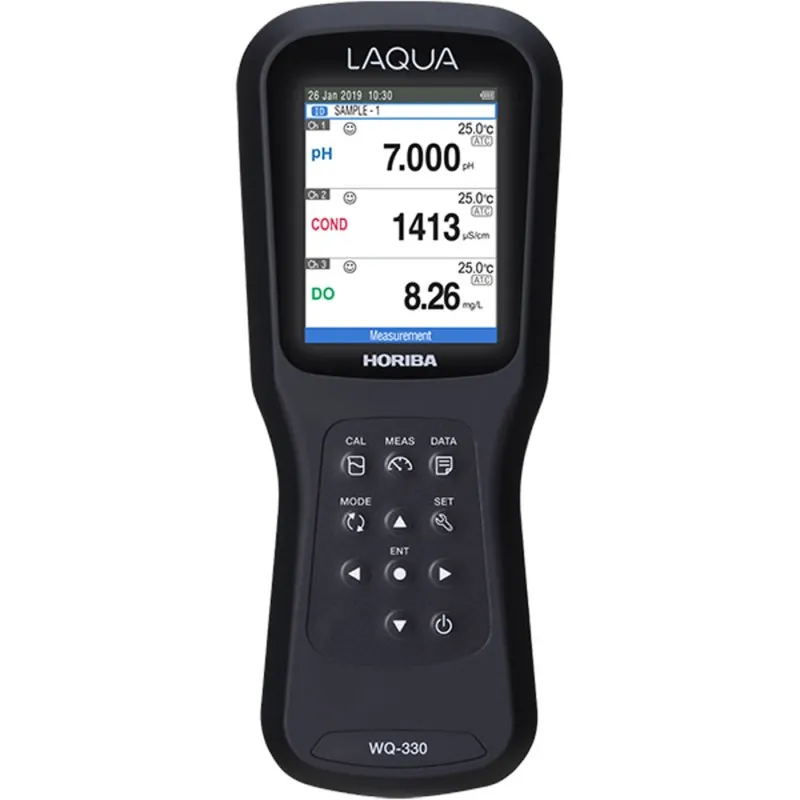 Horiba LAQUA WQ-330-K [3200832607] Triple Channel Handheld pH/DO/Conductivity Meter