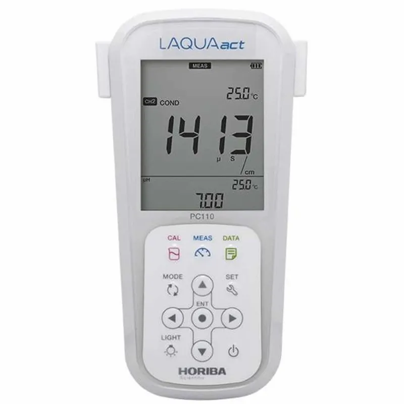 Horiba PC-110 [3200739850] LAQUAact Portable PH / ORP / Conductivity / Resistivity / Salinity / TDS Meter*DISCONTINUED*