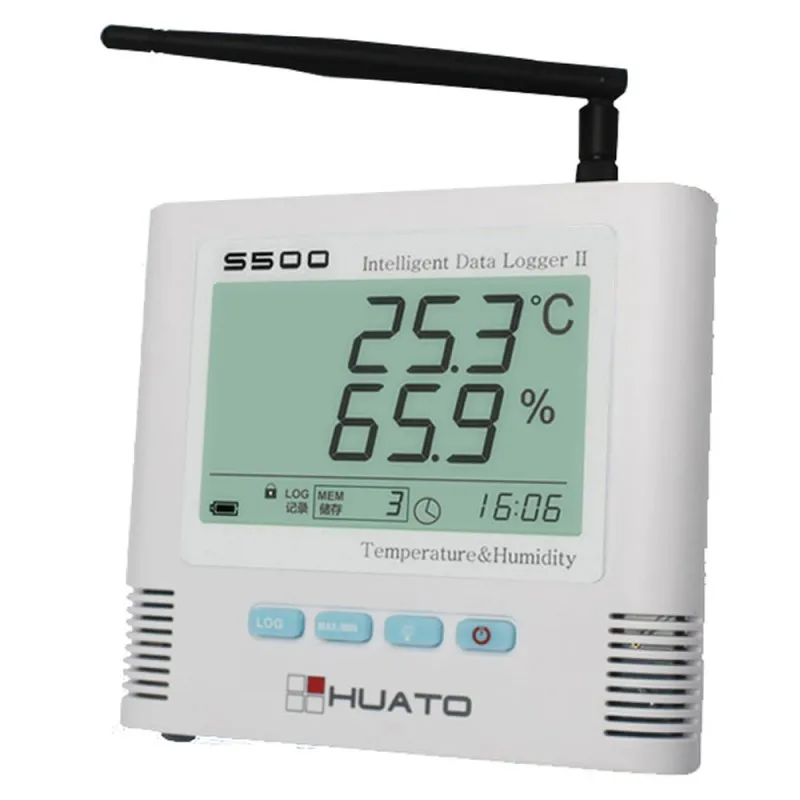 HUATO S500 Series [S500-TH] Humidity Temperature Data Memory Backlight Display
