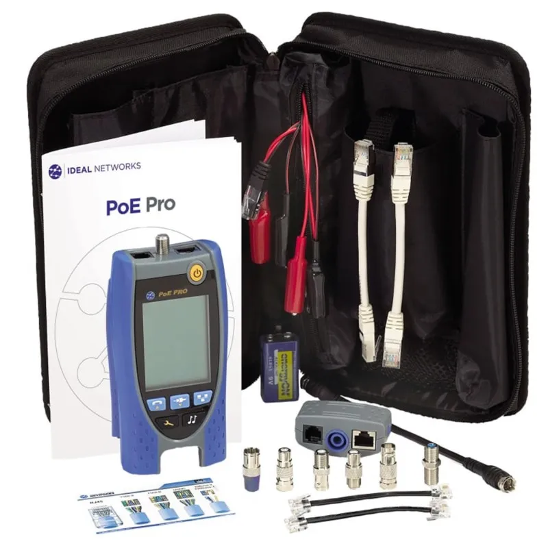 IDEAL Networks PoE Pro [R158004] Data Cable and Power Over Ethernet (PoE) Verifier