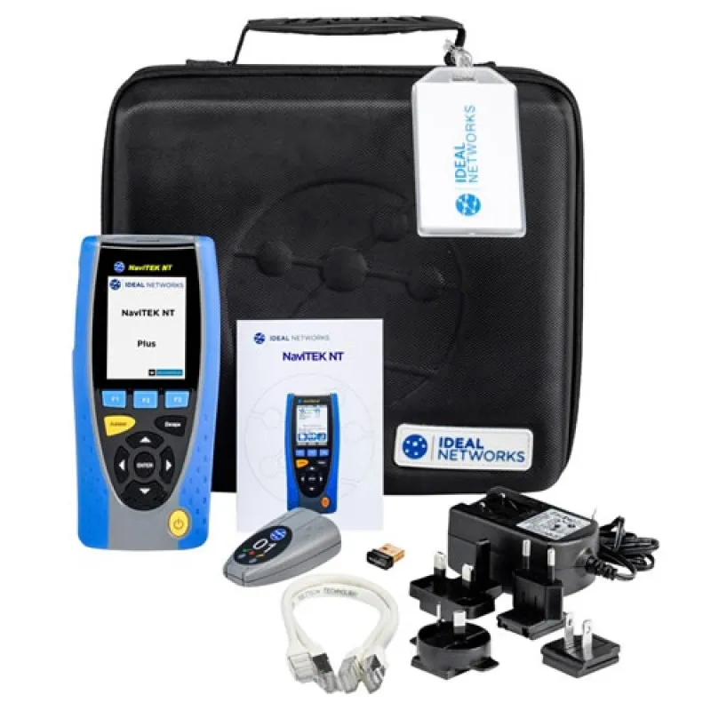 IDEAL Networks NaviTEK II Plus [R151003] Copper/Fibre Network Troubleshooter Kit