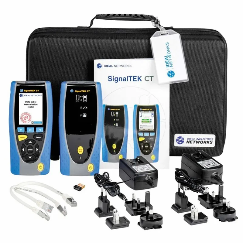 IDEAL Networks SignalTEK CT [R156006] Data Cable Transmission Tester with Touchscreen