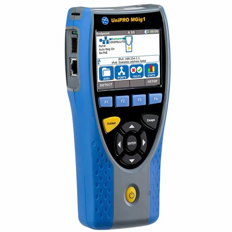 IDEAL Networks UniPRO MGig1 Solo [R152001] GbE Transmission Tester w/ Single Copper Port