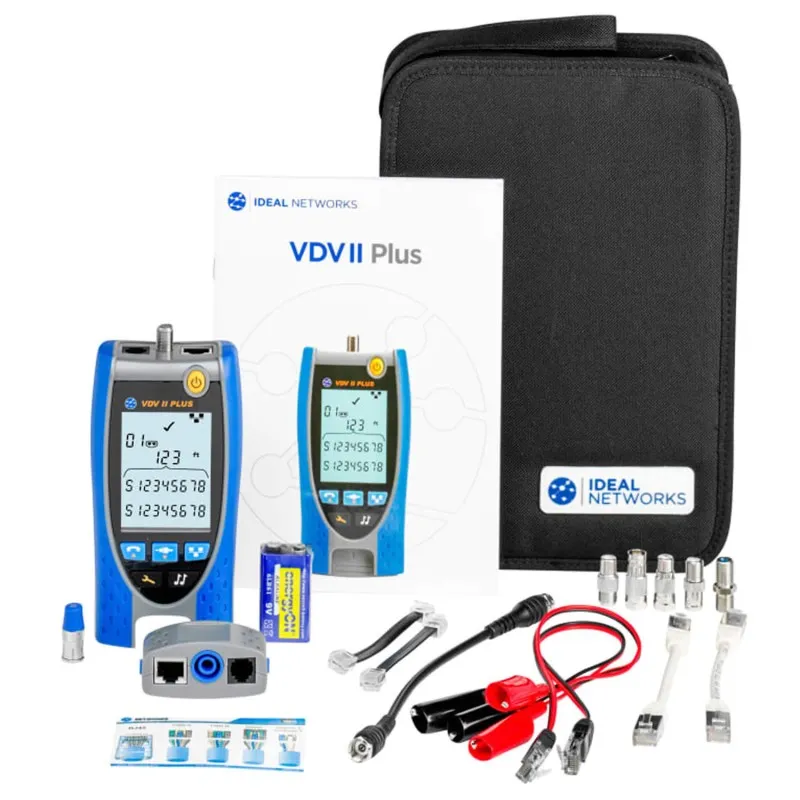 IDEAL Networks VDV II Plus [R158002] Cable Verifier w/ Length Measurements 