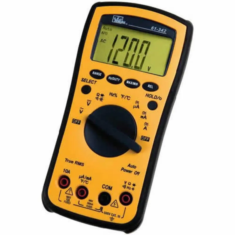 IDEAL Electrical 61-342 [61-342] True-RMS Test-Pro Digital Multimeter 