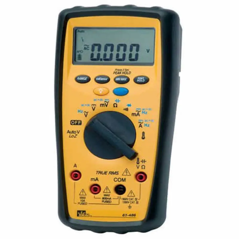 IDEAL Electrical 480 Series [61-486] True-RMS Commercial-Grade Digital Multimeter