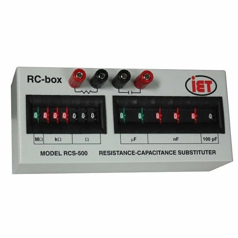 IET Labs RCS500 [RCS-500] Combination of Resistance and Capacitance Deacade Box