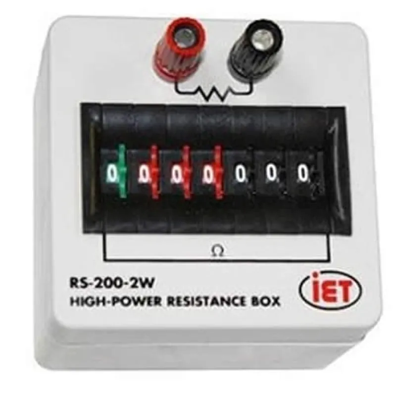 IET Labs RS2002W [RS-200-2W] High Power Resistance Substitution Box
