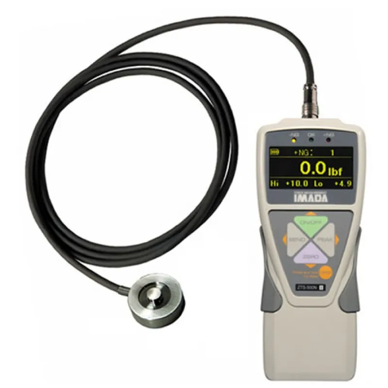 Imada ZTS-LM Series [ZTS-LM-1] Standard Digital Force Gauge with Remote Button Sensor 18 oz / 500 g / 5 N