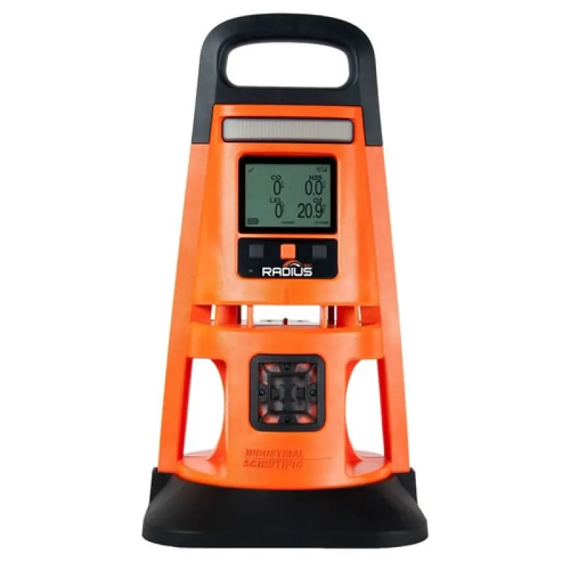 Industrial Scientific RADIUS BZ1 [BZ1-K123000X0Y] Area Monitor LEL (Pentane), CO, H2S, O2