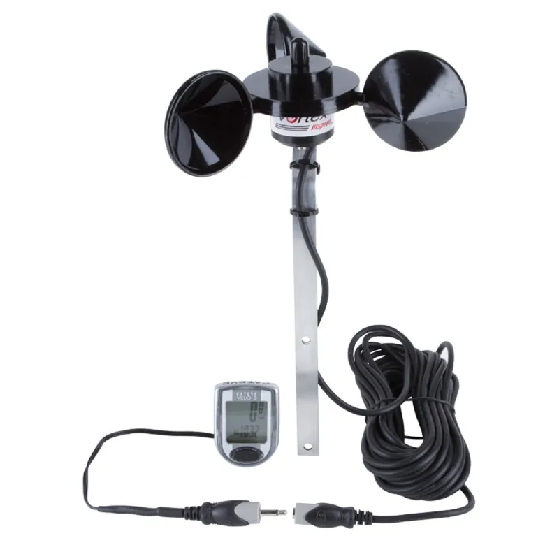 INSPEED Vortex FLEXWIRE [FLEXWIRE-25] Portable Anemometer w/ 25 ft. / 8m Audio Grade Wire