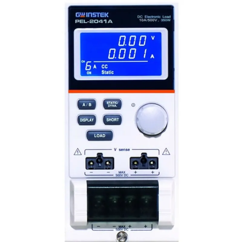 Instek PEL-2041A [PEL-2041A] 350W, Single Channel DC Electronic Load Module (2.5~500V, 10A, 350W)