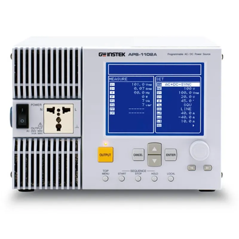 GW Instek APS-1102A [APS-1102A] Programmable AC/DC Power Source, 1000VA
