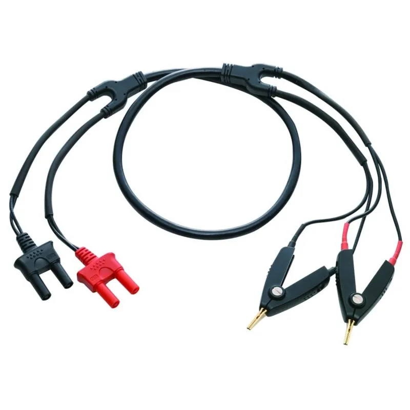 Instek GBM-01 4 Wire Kelvin Clip Test Lead
