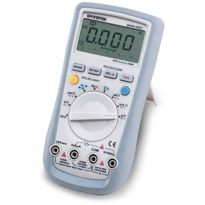 Instek GDM-300 [GDM-397] Handheld Digital Multimeter w/ RS-232C Interface