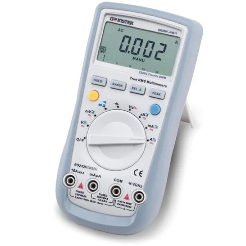 Instek GDM-400 [GDM-452] 4 1/2 Digits Manual Ranging Hand-Held Digital Multimeter