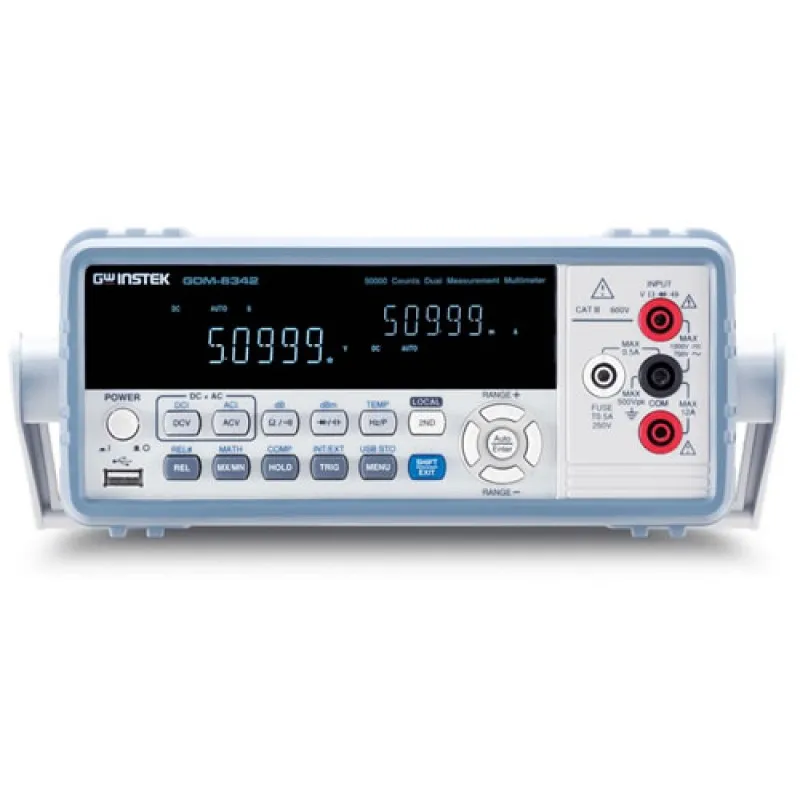 Instek GDM-8341 [GDM-8341] 50,000 Counts Dual Measurement Multimeter 