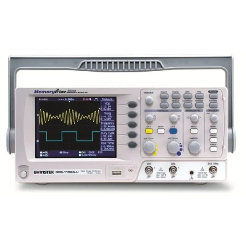 Instek GDS-1000A-U Series [GDS-1152A-U] 150 MHz, 2 Channel, Digital Storage Oscilloscope