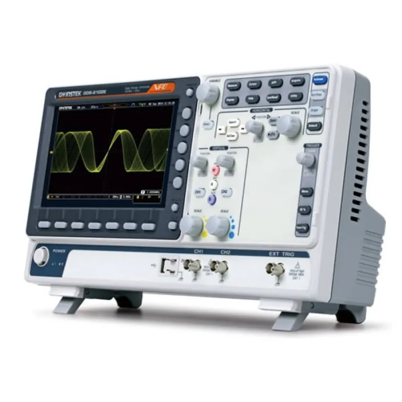 Instek GDS-2000E Series [GDS-2202E] 200 MHz, 2-Channel 1 GS/s, Digital Storage Oscilloscope