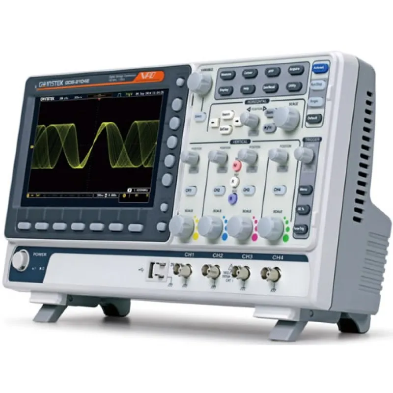 Instek GDS-2000E Series [GDS-2104E] 100 MHz, 4-Channel 1 GS/s, Digital Storage Oscilloscope
