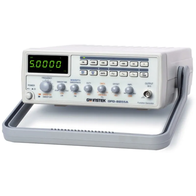 Instek GFG-8200A Series [GFG-8255A] 5 MHz Function Generator with Counter, Sweep Mode & AM/FM Modulation
