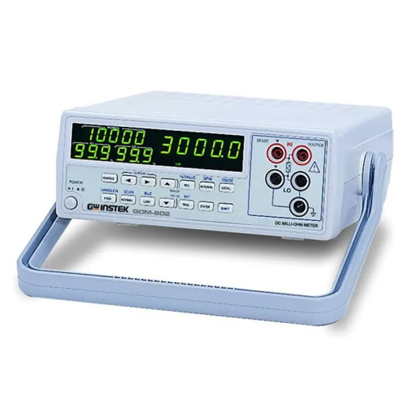 Instek GOM-802GPRS Programmable DC Milliohm Meter