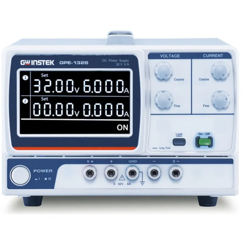 Instek GPE-1326 [GPE-1326]  Single Channel, 192W Linear DC Power Supply