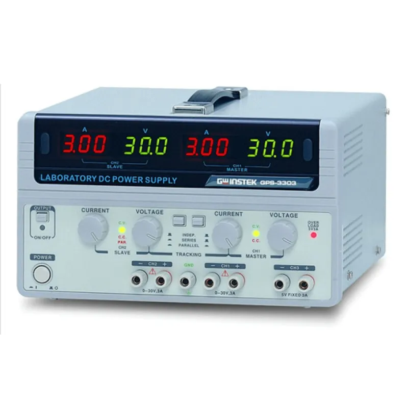 Instek GPS-3303 [GPS-3303] 195W, 3-Channel, Linear D.C. Power Supply *DISCONTINUED SEE GPE-3323*
