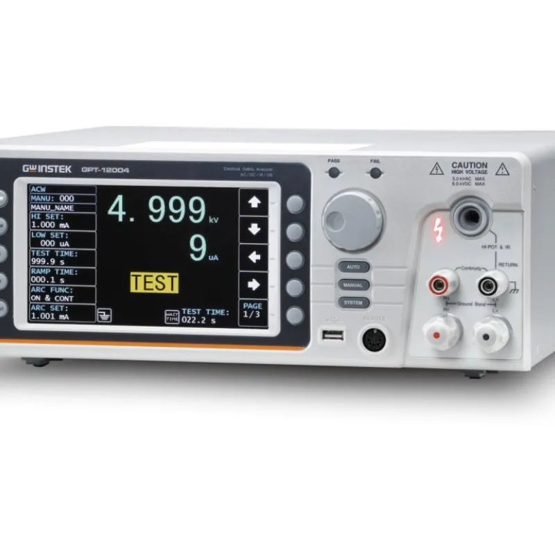 Instek GPT-12000 [GPT-12004] 200A AC/DC/IR/GB Electrical Safety Analyzer