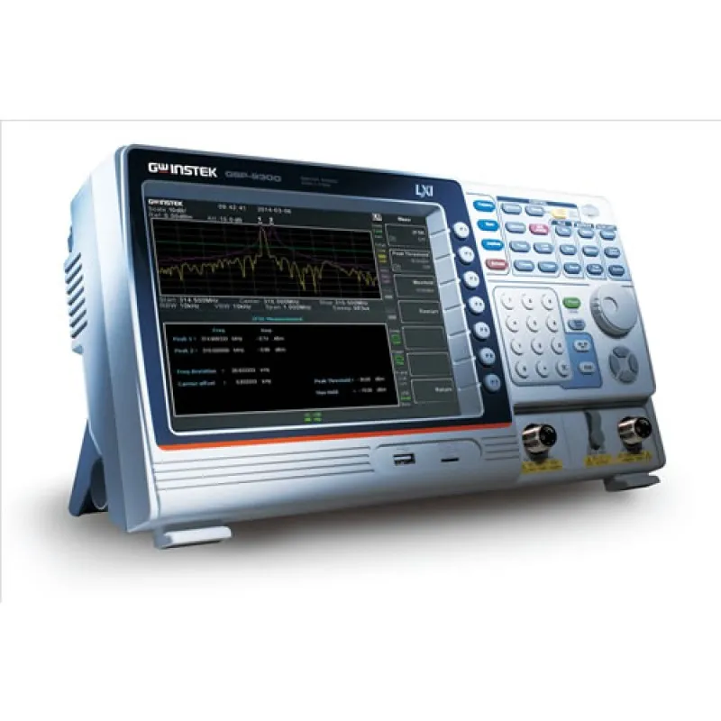 Instek GSP-9300 9 KHz - 3 GHz Spectrum Analyzer, 8.4 Inch Color TFT LCD Screen