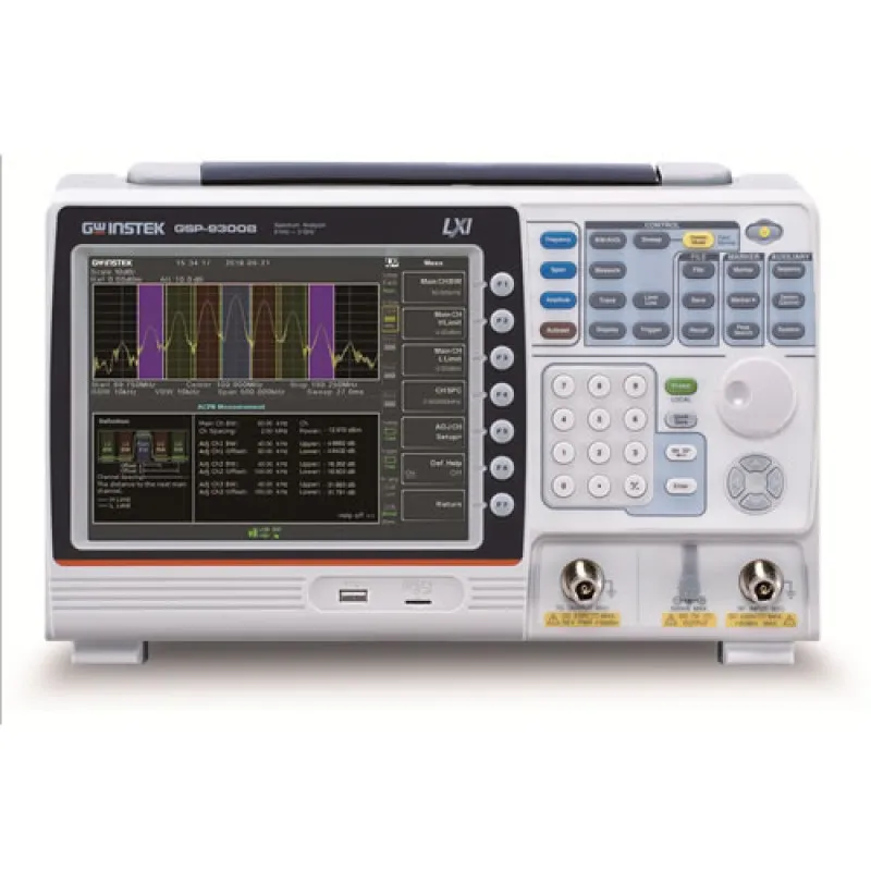 Instek GSP-9300BTG 9 kHz - 3 GHz Spectrum Analyzer with Built-in Preamp and Tracking Generator