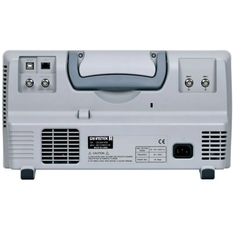 Instek MSO-2000E Series [MSO-2104EA] 100 MHz, 4-Ch. Digital Storage Oscilloscope, 16-ch. Logic Analyzer