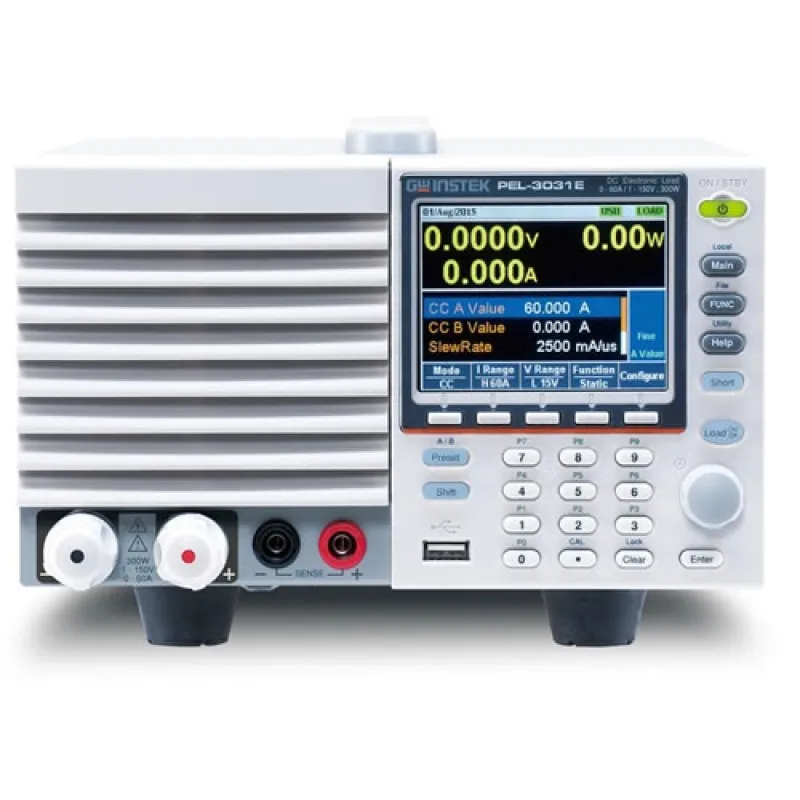 Instek PEL3032E [PEL-3032E] 500VDC/15ADC/300W Programmable Single-Channel DC Electronic Load