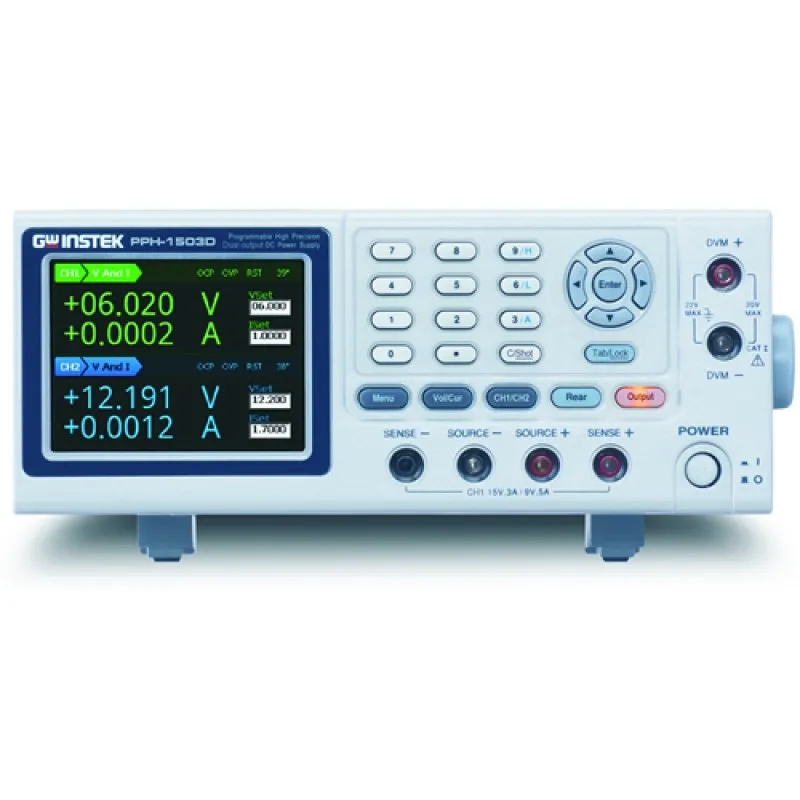 Instek PPH-1503D [PPH-1503D] High Precision Dual Channel Output DC Power Supply