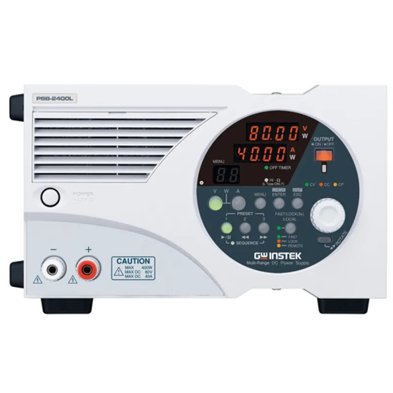 Instek PSB-2400L [PSB-2400L] 400W Multi-Range Programmable Switching D.C. Power Supply