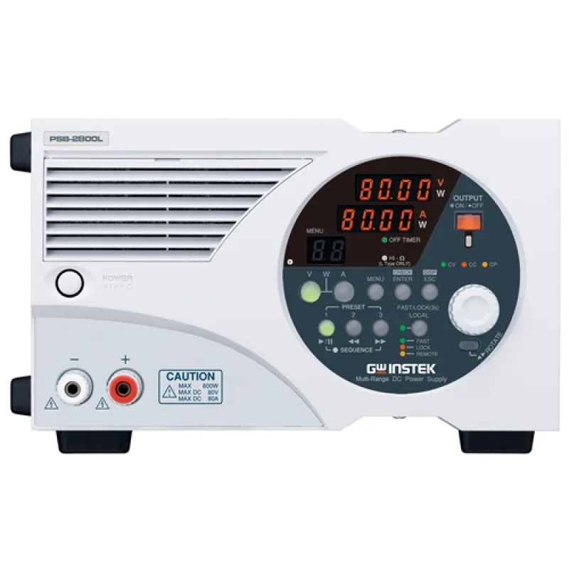 Instek PSB-2800L [PSB-2800L] 800W Multi-Range Programmable Switching D.C. Power Supply