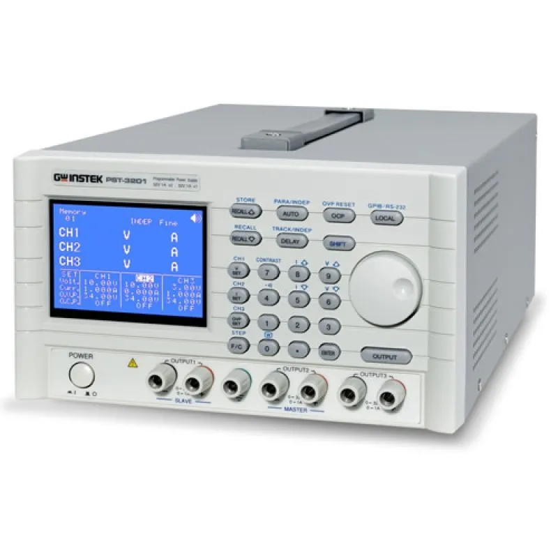 Instek PST-3201GP [PST-3201GP] 96W, 3-Channel, Programmable Linear D.C. Power Supply with GPIB Interface
