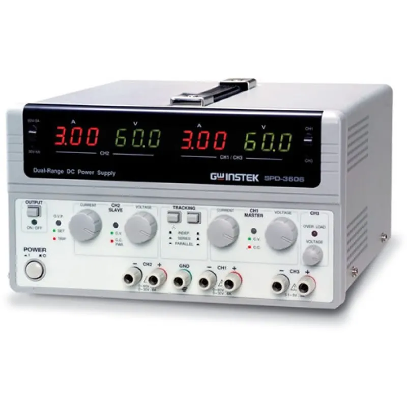 Instek SPD-3606 [SPD-3606] 375W, 3-Channel, Programmable Switching D.C. Power Supply